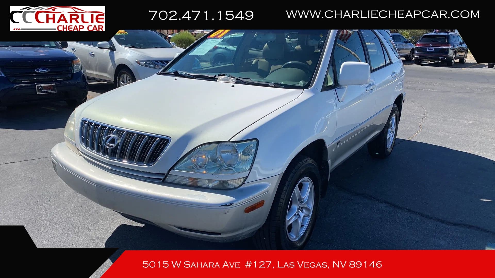 2001 Lexus RX 300 — Charlie Cheap Car, Las Vegas